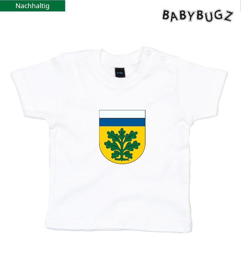 Babybugz Baby T-Shirt White "Anton"