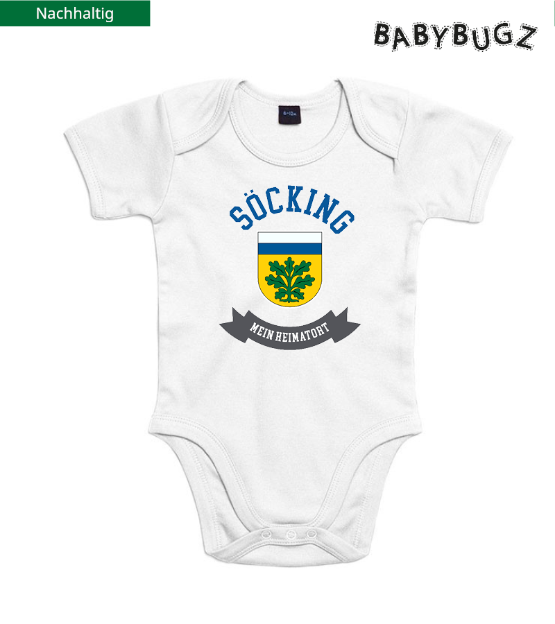 Babybugz Baby Body White "Bono"