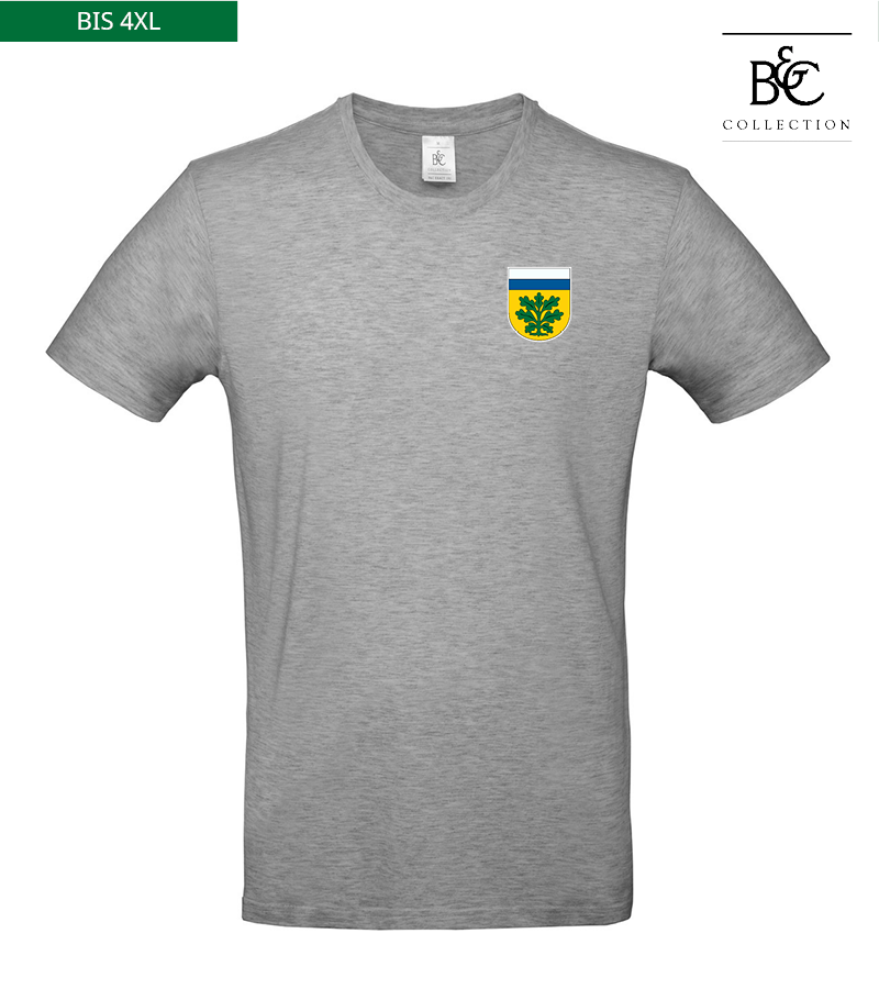 B&C Herren T-Shirt Sports Grey "Anton"