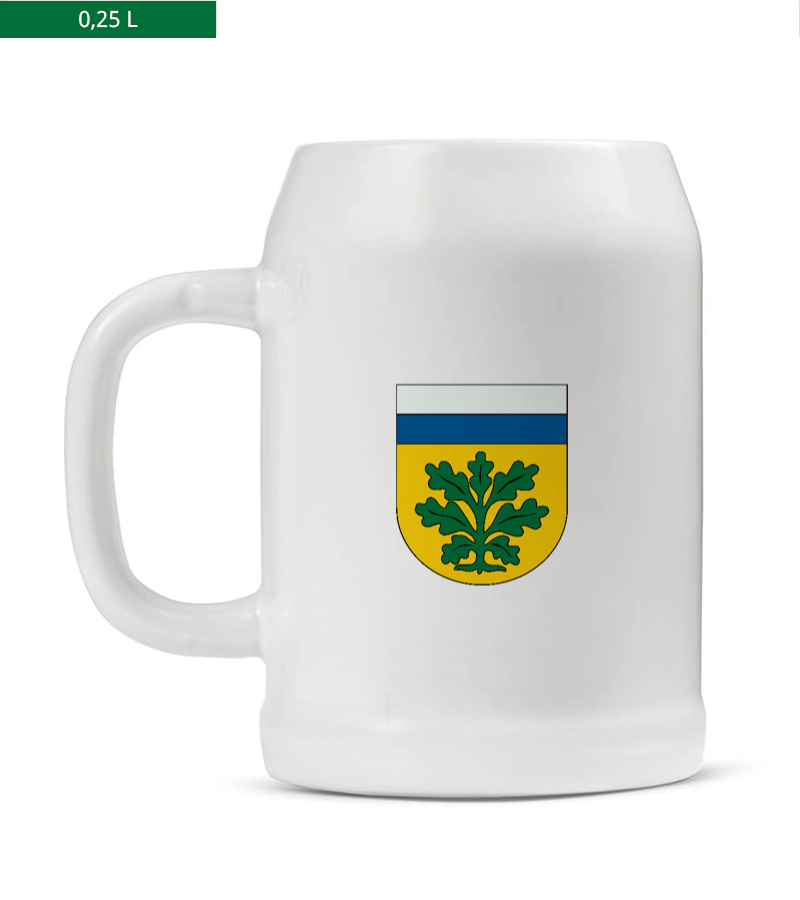 Bierkrug 0,25l White "Anton" B