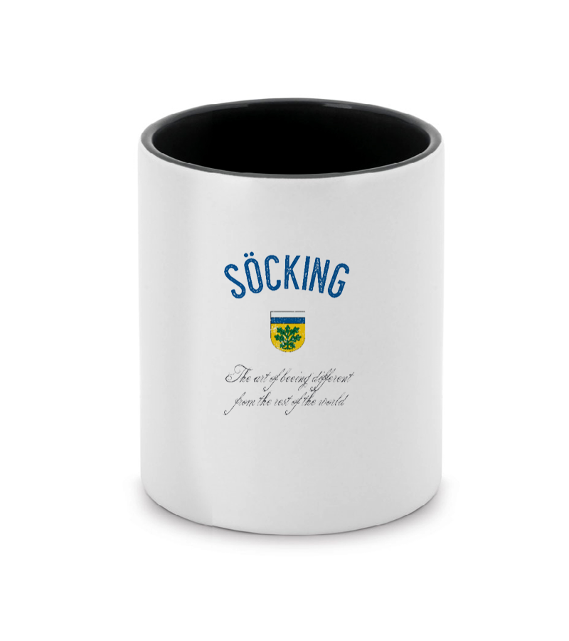 Keramiktasse TwoTone Black "Isack" A