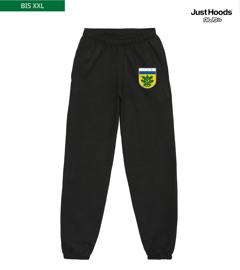 Just Hoods Herren Jogginghose Jet Black "Uwe"