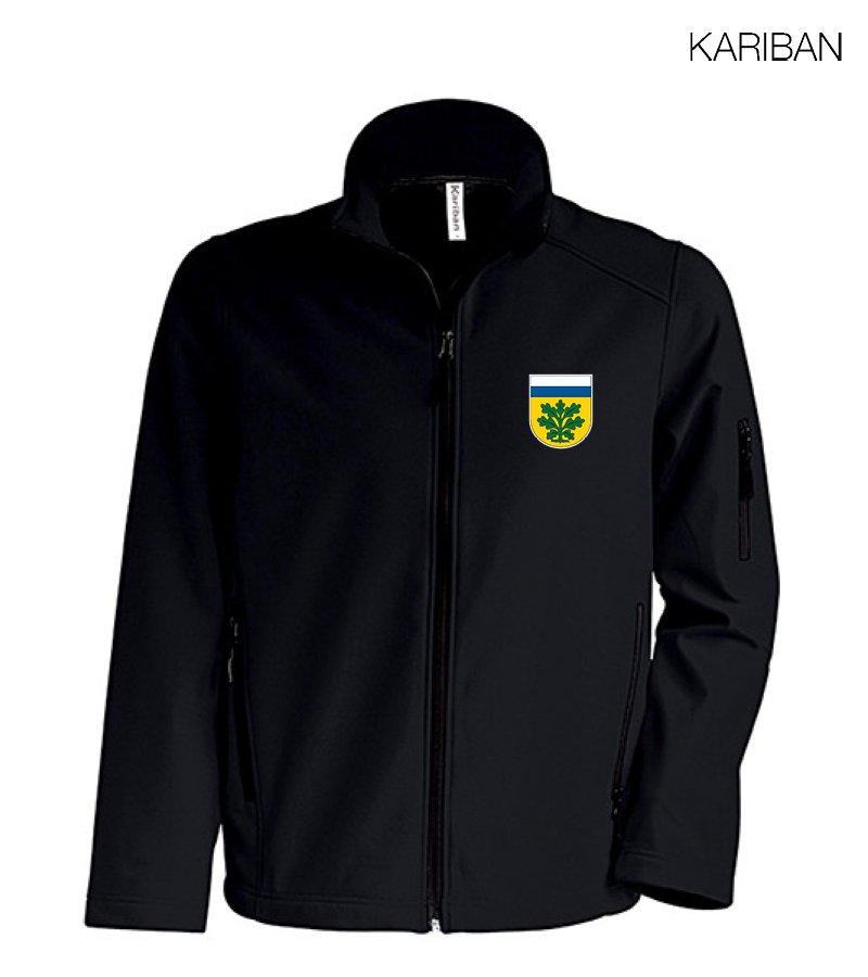 Kariban Kinder Softshelljacke Black "Anton"