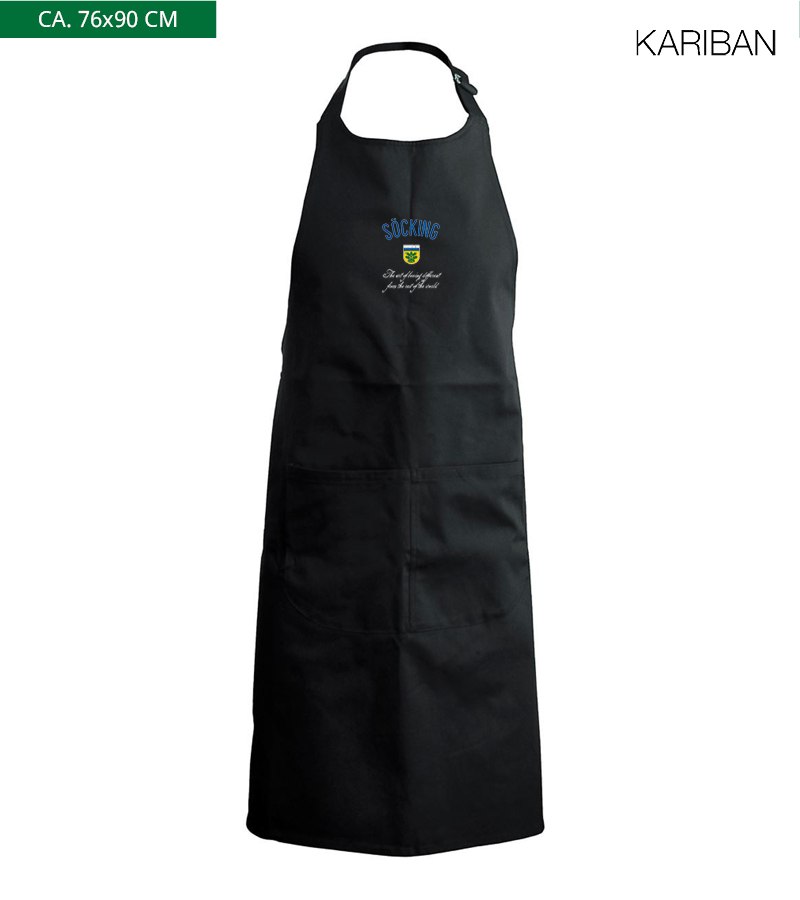 Kariban Gastroschürze Black "Isack"