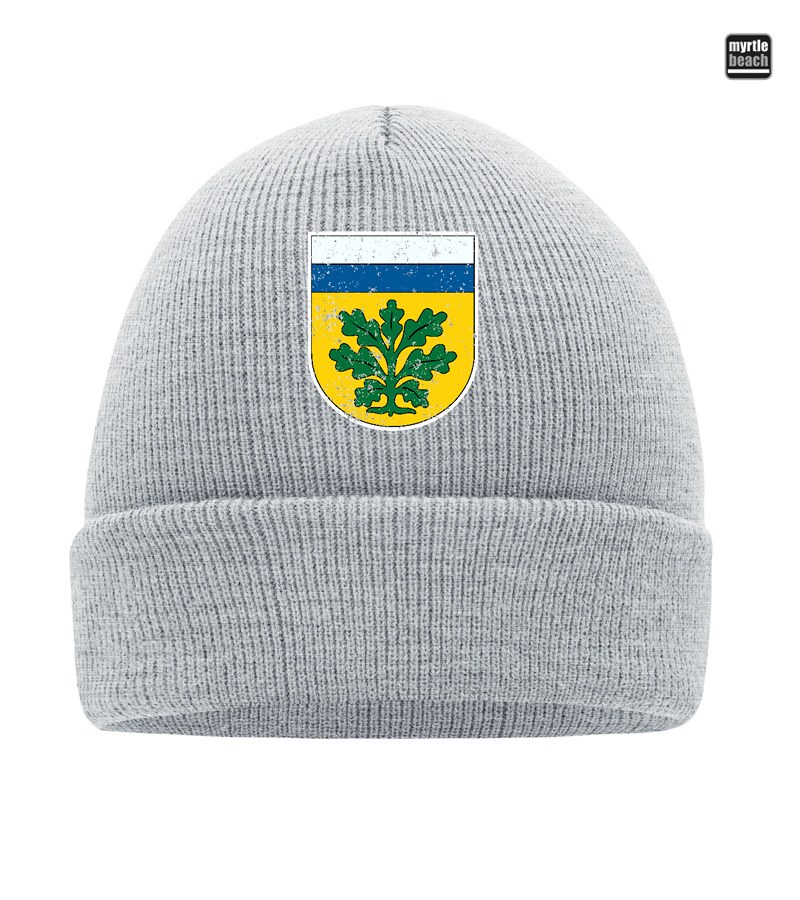 Myrtle Beach Strickmütze Grey Melange "Uwe"