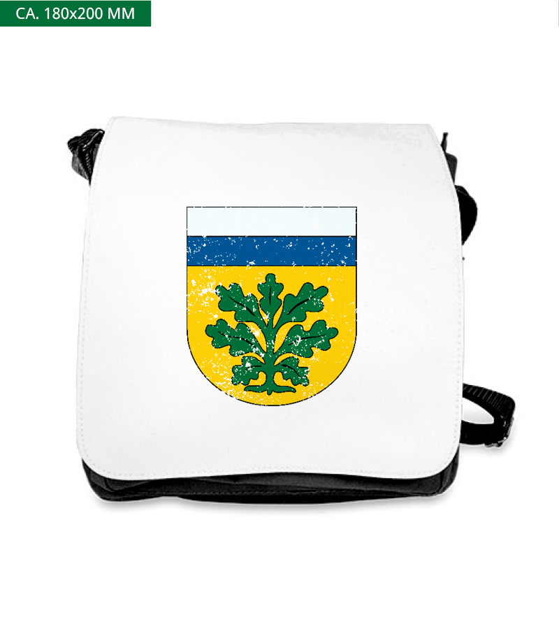 Schultertasche S Black "Uwe"