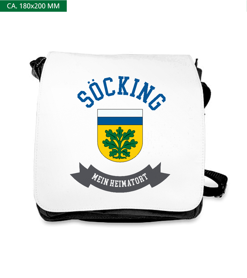 Schultertasche S Black "Bono"