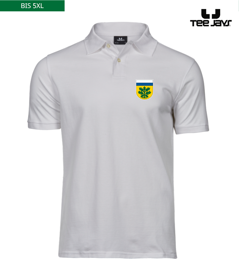 Tee Jays Herren Heavy Polo-Shirt White "Anton"
