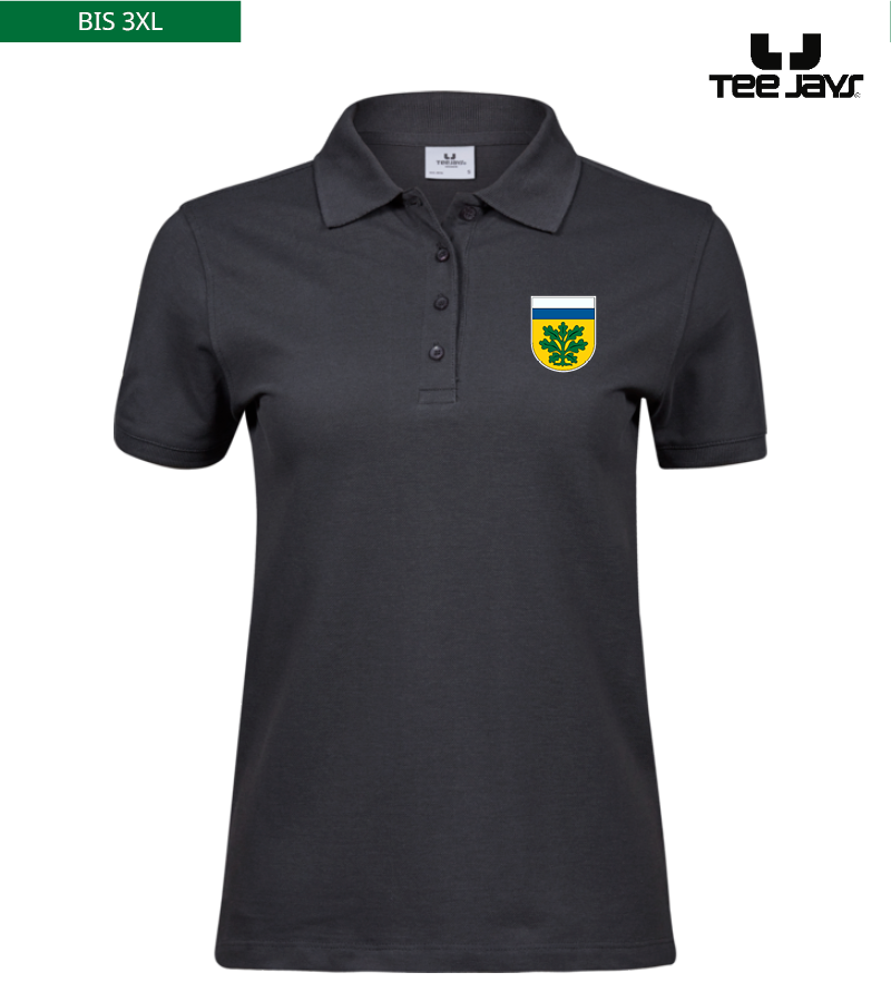 Tee Jays Damen Heavy Polo-Shirt Dark Grey "Anton"
